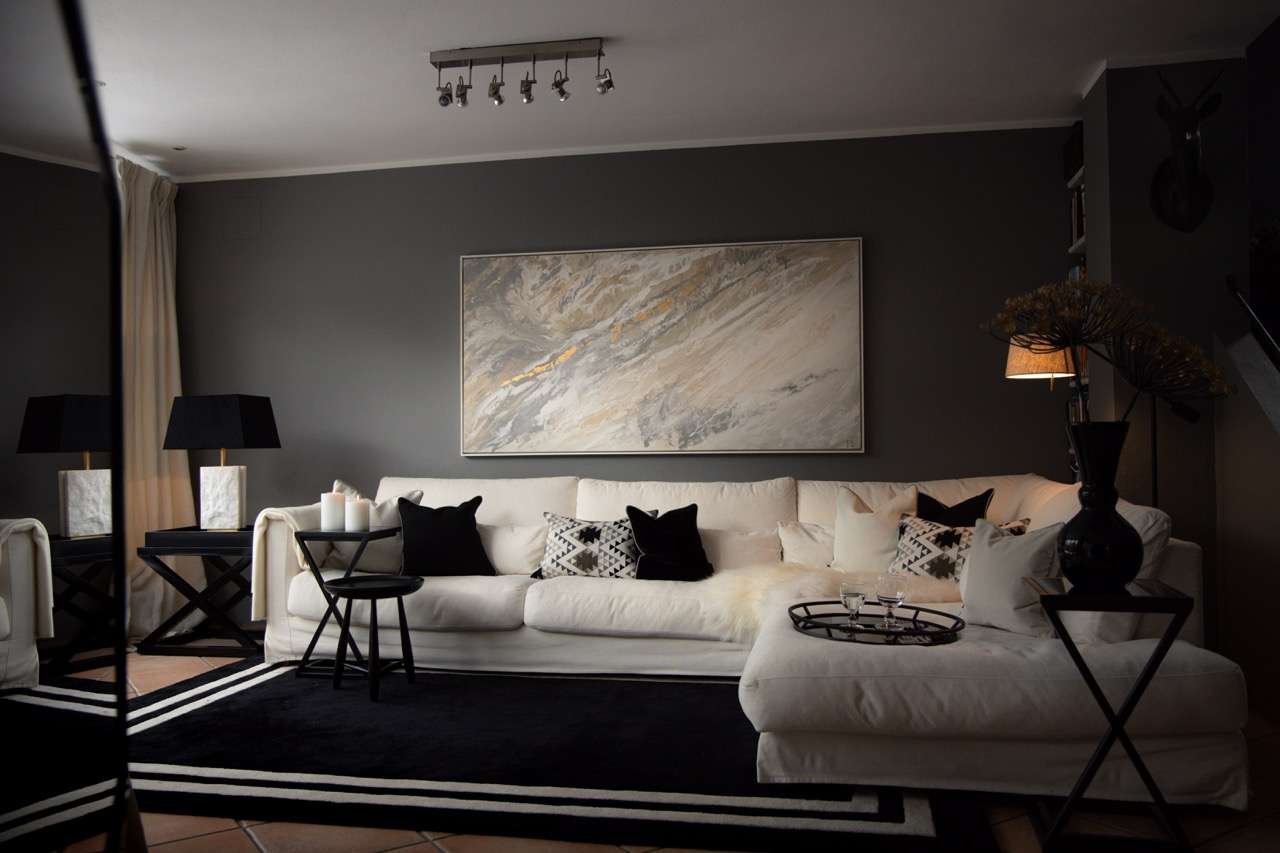 schön eingerichtetes Wohnzimmer - Gehmacher Salzburg, ein Kunde von Martin&Klein